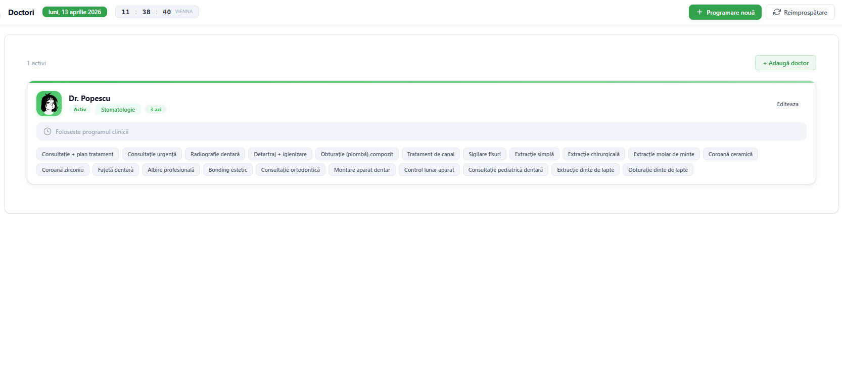 Managementul doctorilor